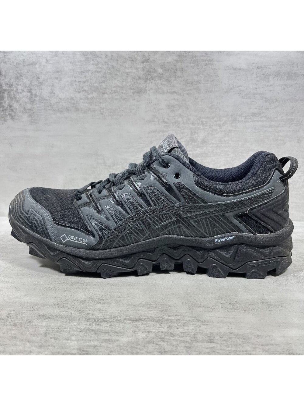 Asics Gel Fujitrabuco 7 GTX Gore-tex Running Shoes - Men's Size 9 - Black